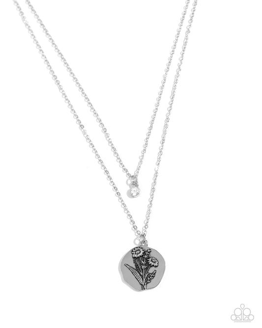 Birthstone Beauty - White Necklace