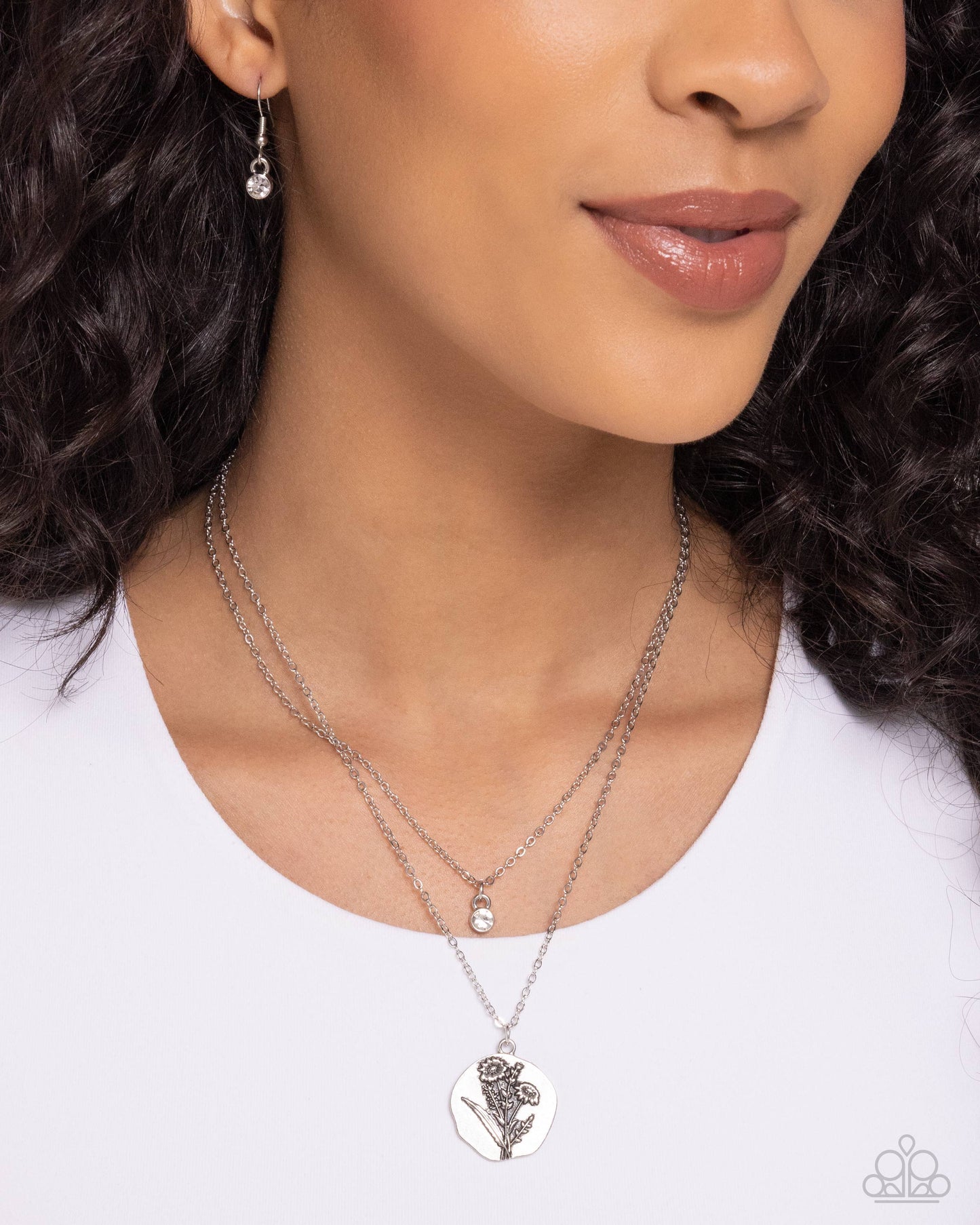 Birthstone Beauty - White Necklace