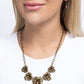 Blatant Botanicals - Brass Necklace