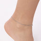 Blinding Basic - White Anklet
