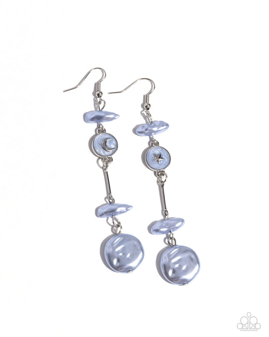 Blissful Balance - Blue Earring