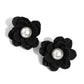 Blooming Backdrop - Black Earring