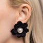 Blooming Backdrop - Black Earring