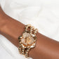 Blooming Background - Gold Bracelet