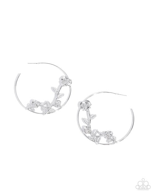 Blooming Benefit - Silver Earring