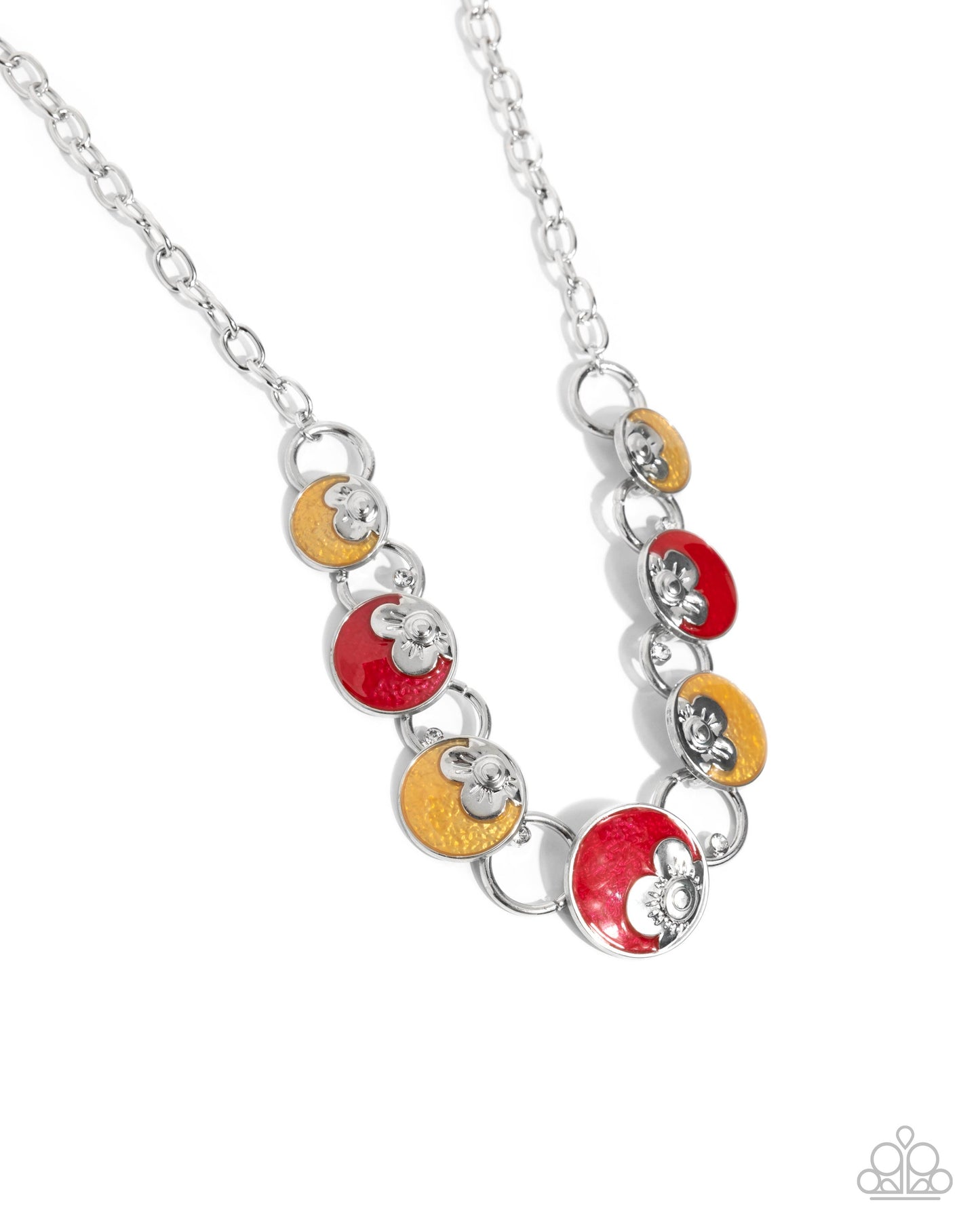 Blooming Bravado - Red Necklace