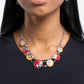 Blooming Bravado - Red Necklace