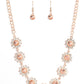 Blooming Brilliance - Rose Gold Necklace