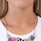 Blooming Practice - Purple Necklace