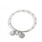 Bodacious Beacon - White Bracelet