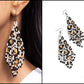 Bodacious Bombshell - White Earring