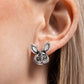 Bodacious Bunny - Silver Earring