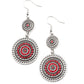 Bohemian Bedazzle - Red Earring