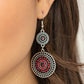 Bohemian Bedazzle - Red Earring
