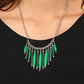 Bohemian Breeze - Green Necklace