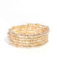 Boisterous Beads - Gold Bracelet