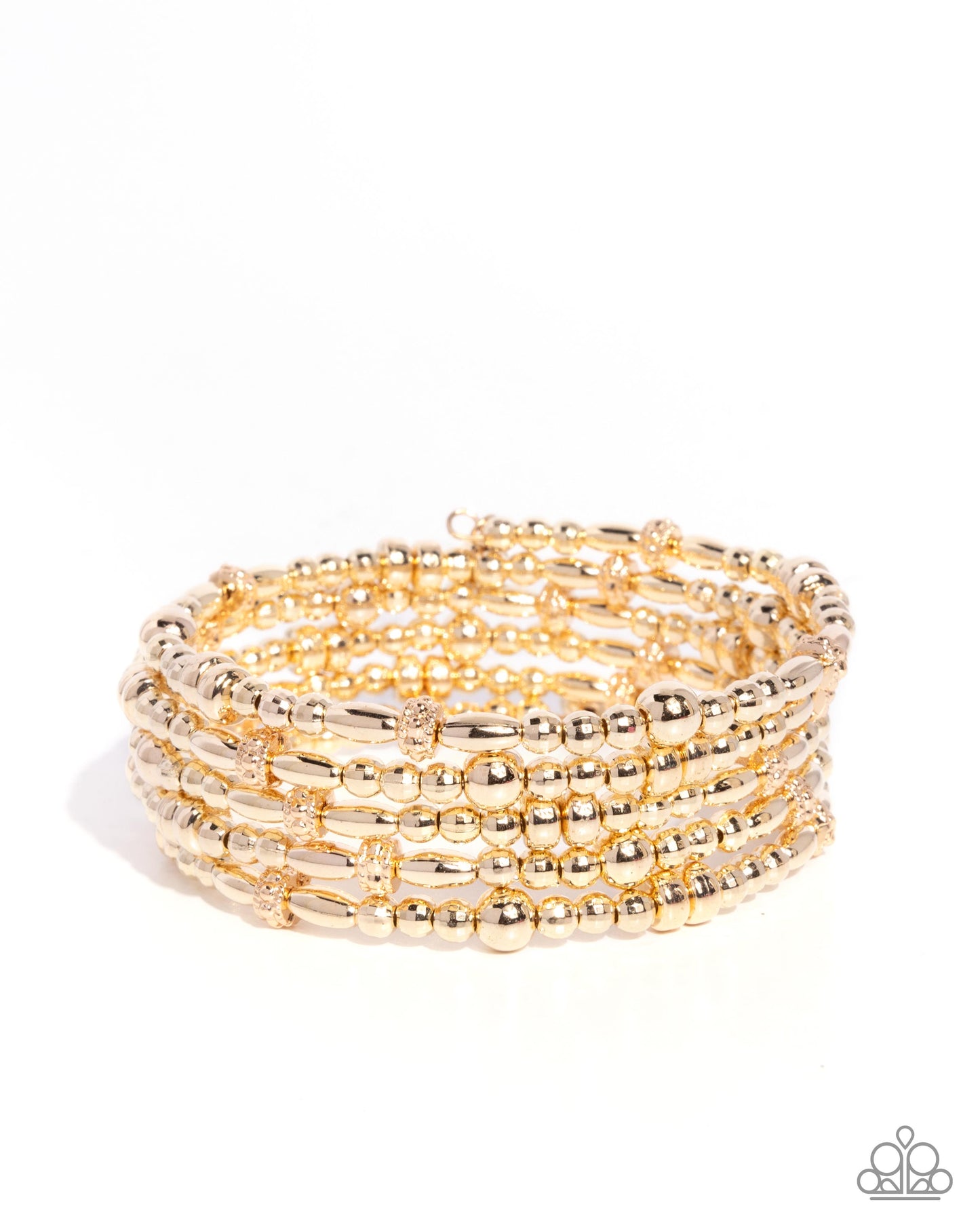 Boisterous Beads - Gold Bracelet