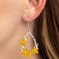 Boisterous Blooms - Yellow Earring