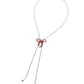 Bombshell Bow - Red Necklace and Bombshell Beginning - Red Bracelet - Complete Look