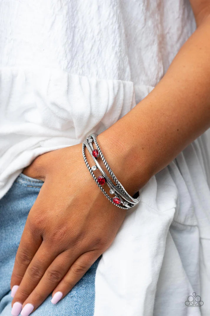 Bonus Bling - Red Bracelet