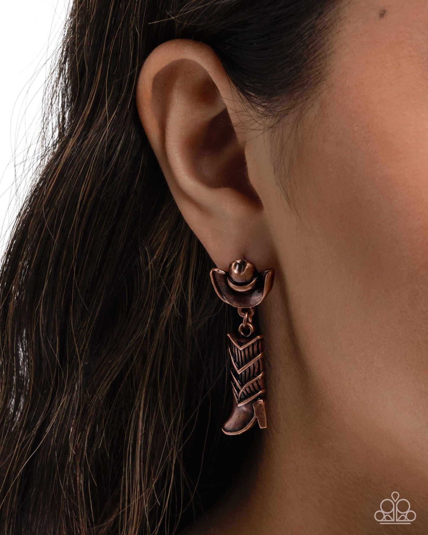 Boot Scootin Ballad - Copper Earring