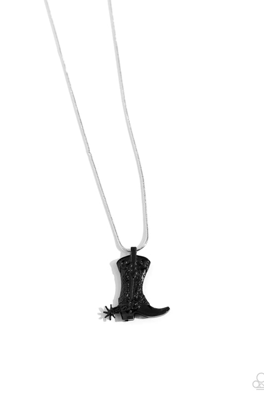 Boot Scottin Bravado - Black Necklace