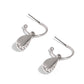 Borderline Baddie - White Earring