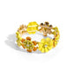 Botanic Beginner - Yellow Necklace and Exhilarating Elegance - Yellow Bracelet - Complete Look