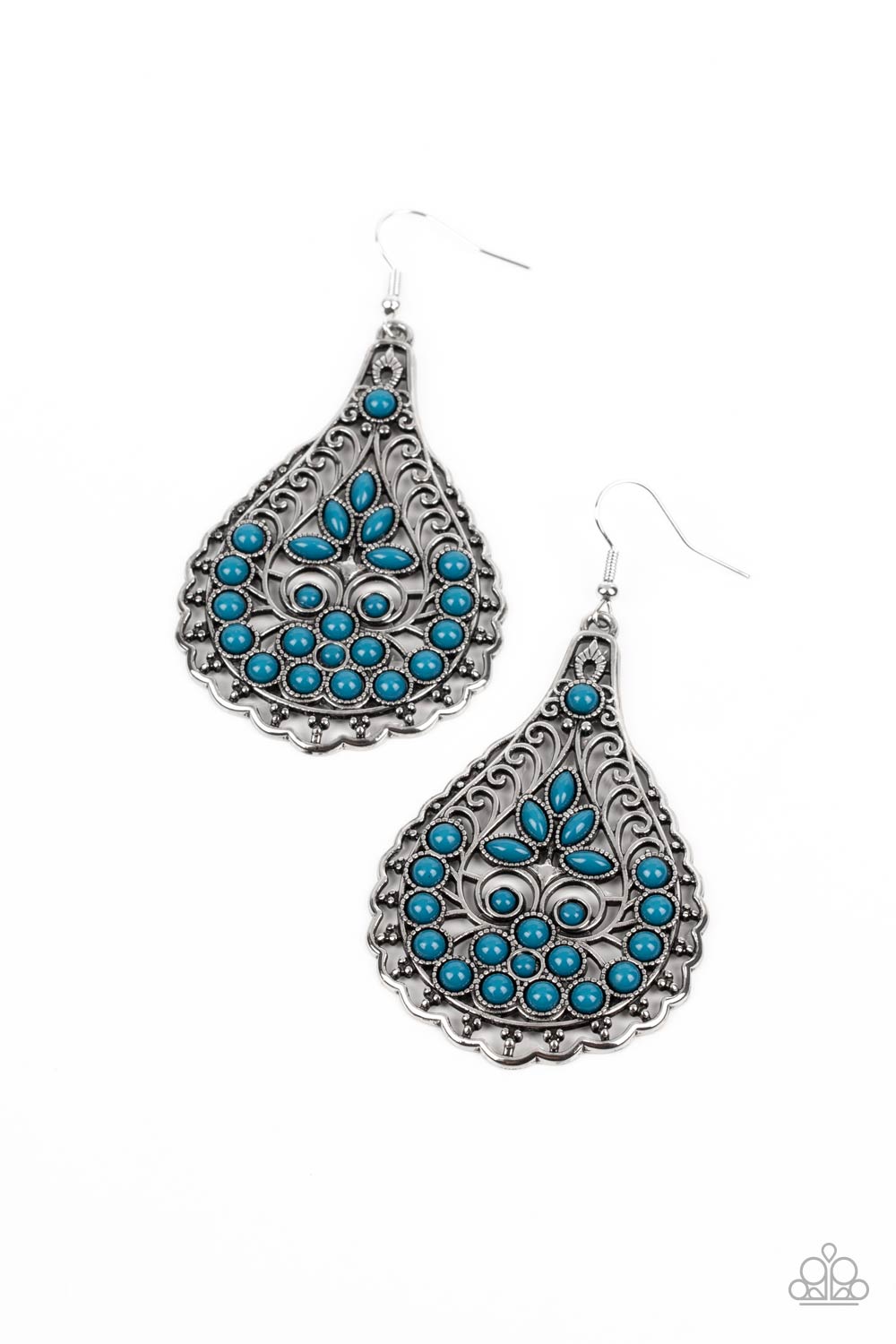 Botanical Beauty - Blue Earring