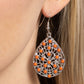 Botanical Berries - Orange Earring