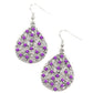 Botanical Berries - Purple Earring