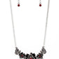 Botanical Breeze - Red Necklace