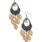Botanical Escape - Brown Earring