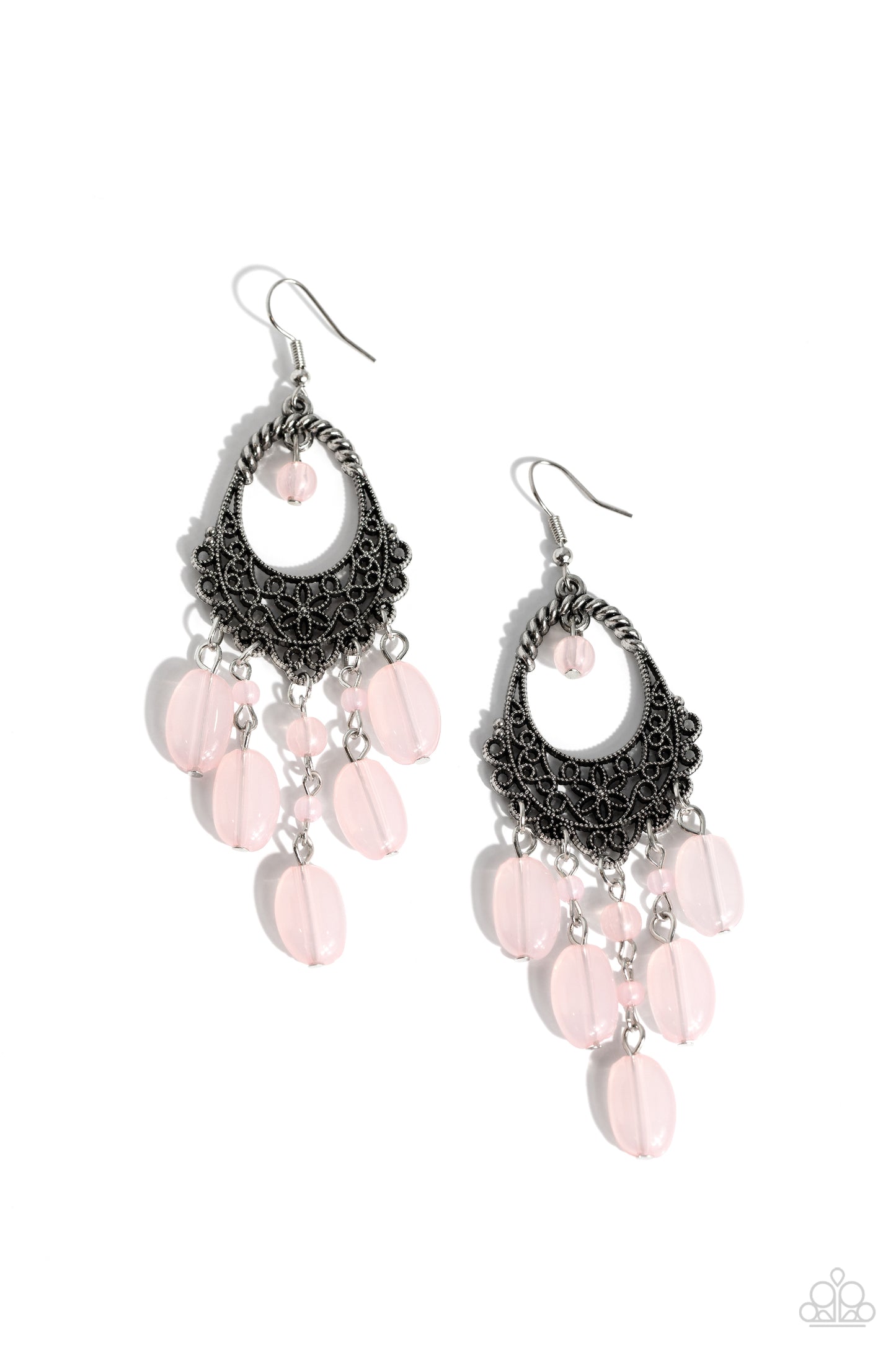Botanical Escape - Pink Earring