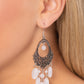 Botanical Escape - White Earring