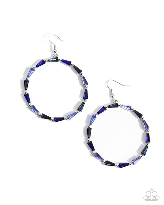 Bounce Around - Blue Earring