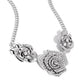 Bouquet Beacon - White Necklace