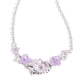 Bouquet Brilliance - Purple Necklace