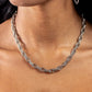 Braided Ballad - Silver Necklace