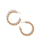 Braided Bravado - Gold Earring