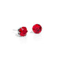 Breathtaking Birthstone - Red Earring