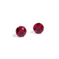 Breathtaking Birthstone - Red Earring
