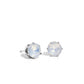 Breathtaking Birthstone - White Earring