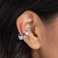 Breathtaking Blend - White Earring