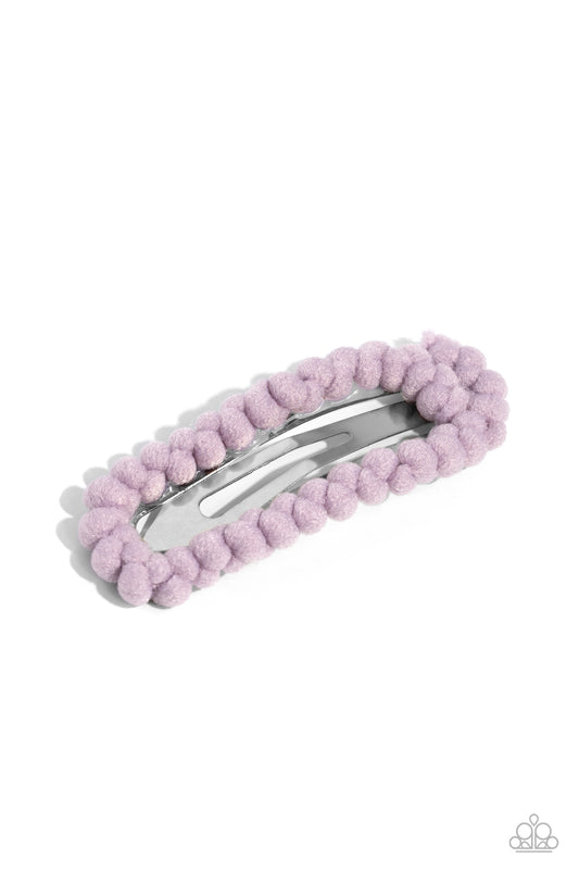 Bubble Gum Bubbly - Purple Hair Clip