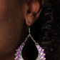 Bubbly Bling - Purple Earring