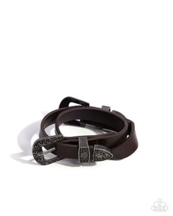 Buckle TOWN - Brown Bracelet