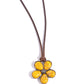 Budding Badlands - Yellow Necklace
