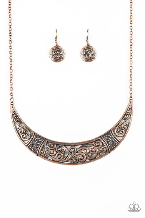 Bull In A China Shop - Copper Necklace