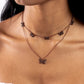 Butterfly Beacon - Copper Necklace